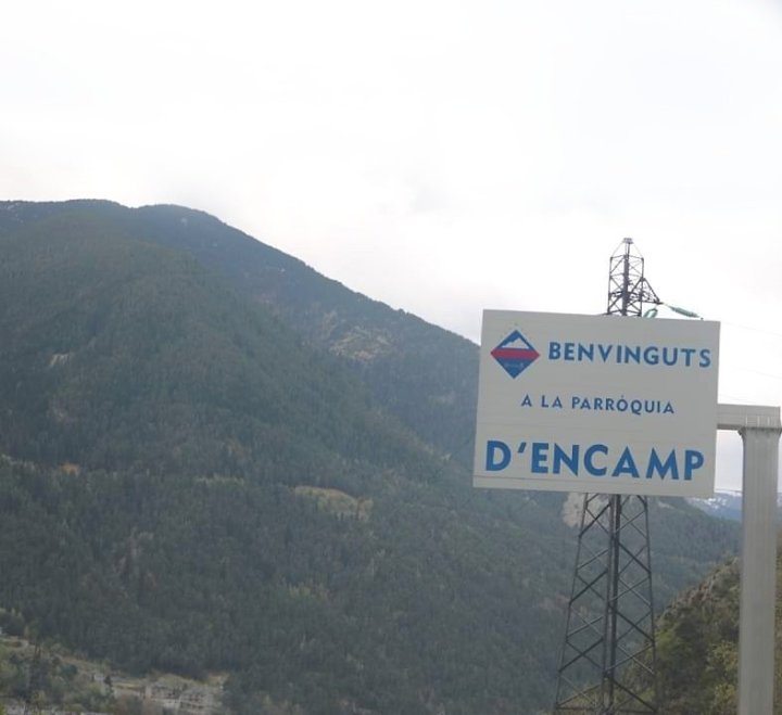 Blízko od lyžařského střediska Encamp