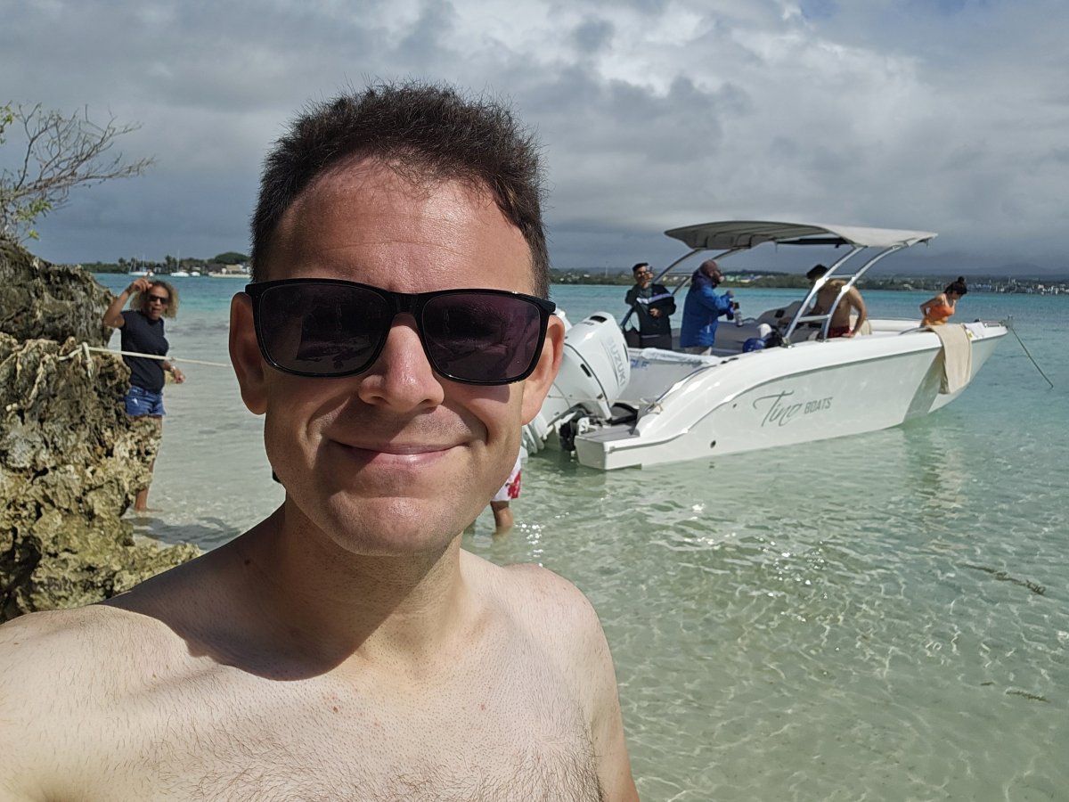 Já na Ile aux Aigrettes