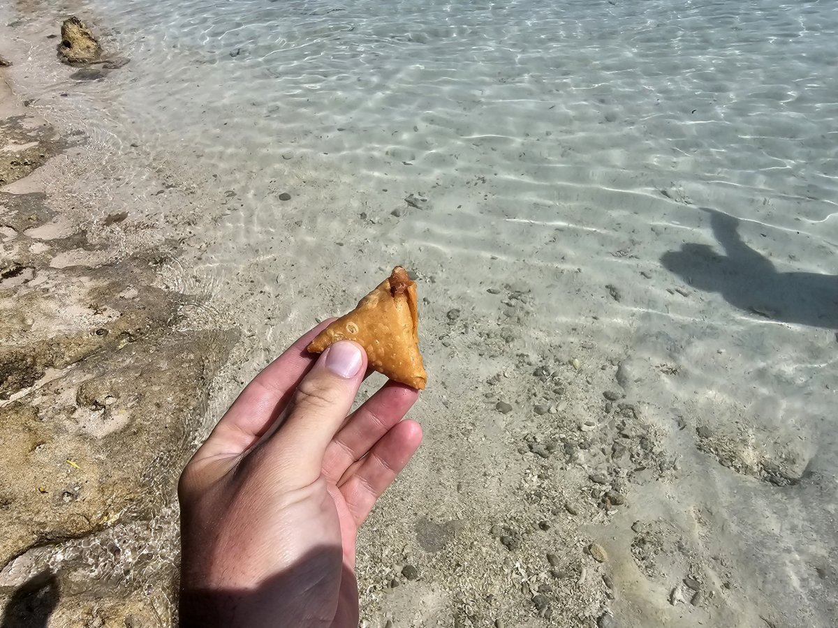 Občerstvení během plavby