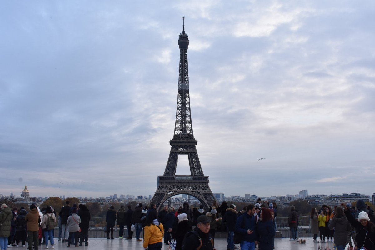 Výhled z Trocadéro