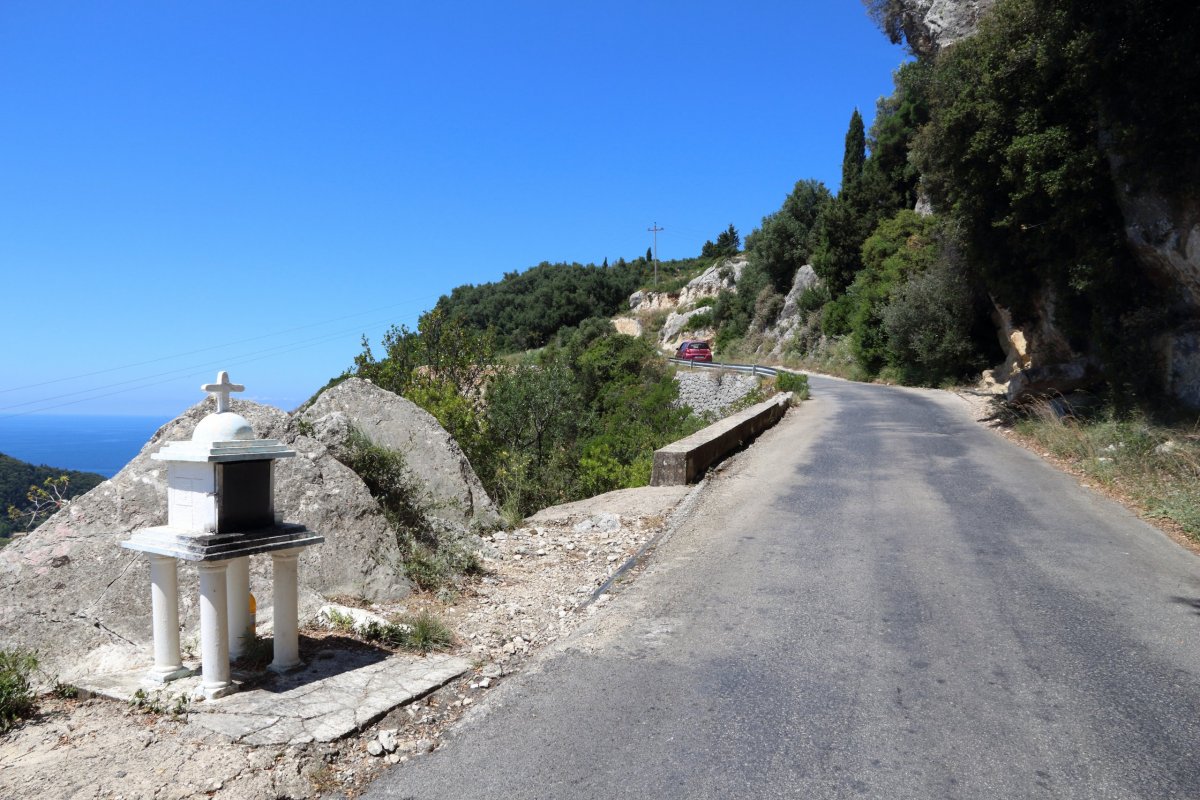 Silnice na Korfu