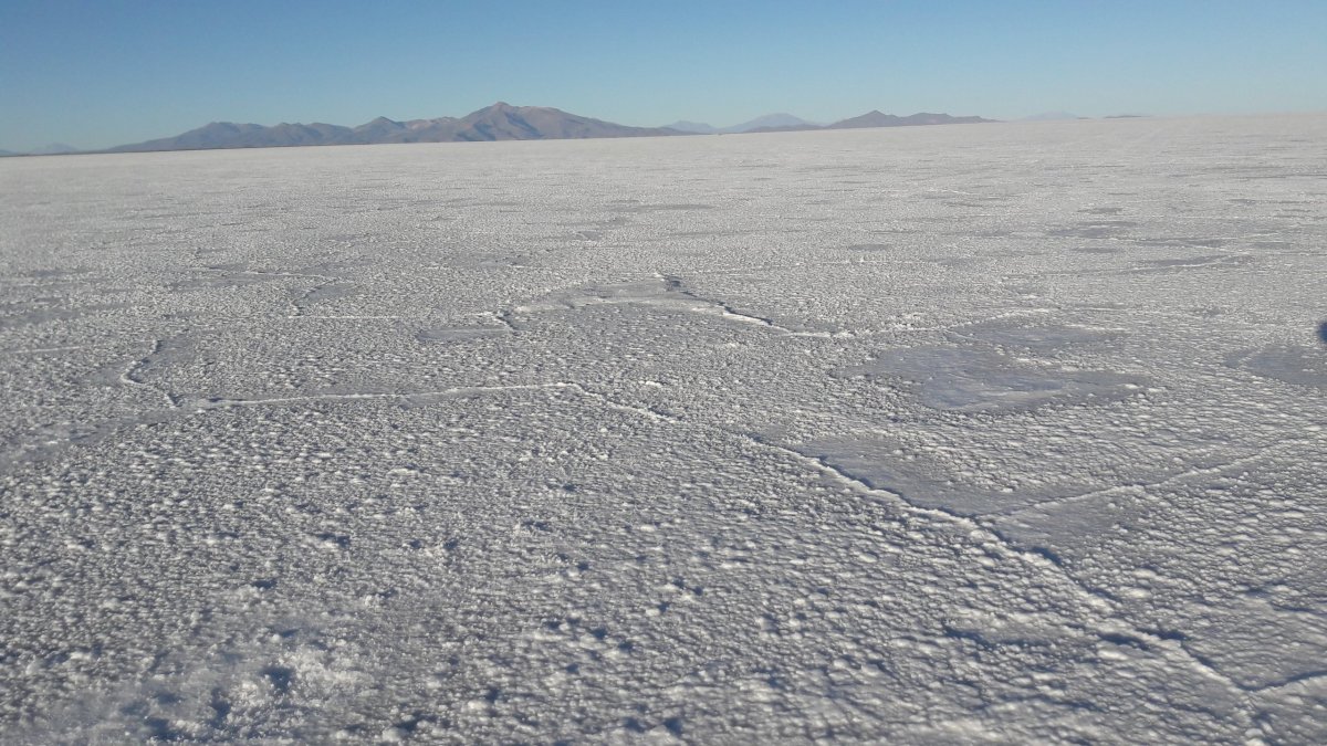 Salar de Uyuni.