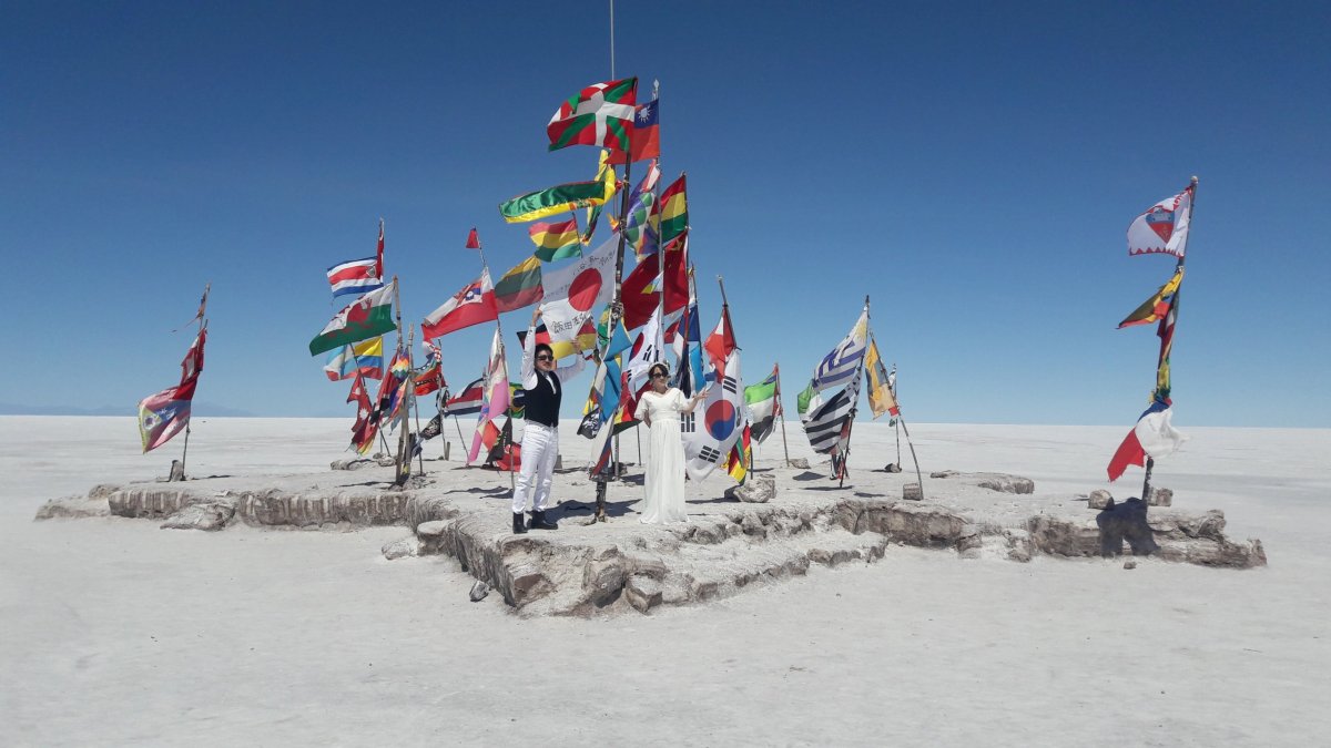 Salar de Uyuni.