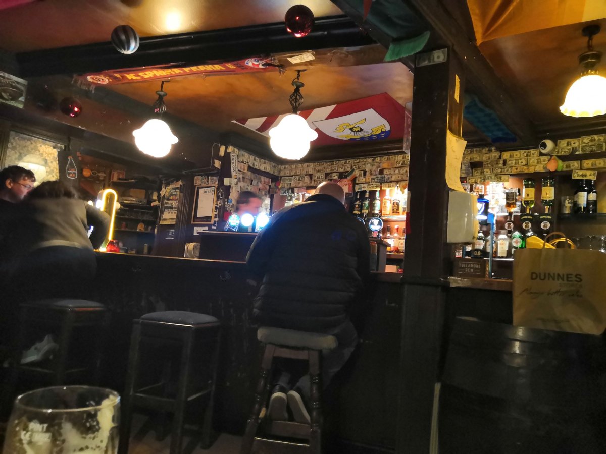 Interiér hospody The Ol' 55