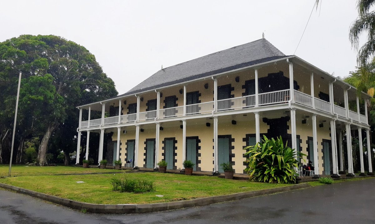 Zámeček v botanické zahradě