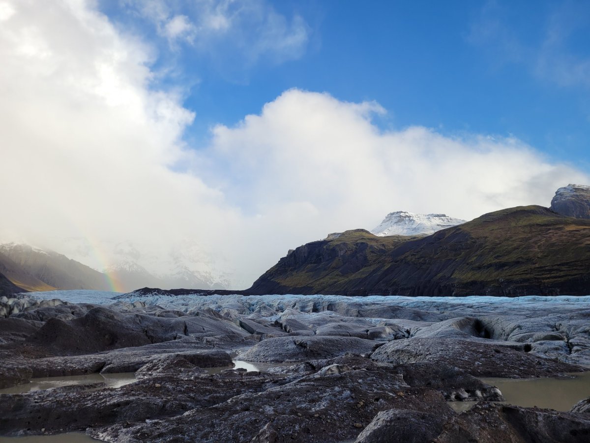 Vatnajökull - konec Svínafellsjökullu