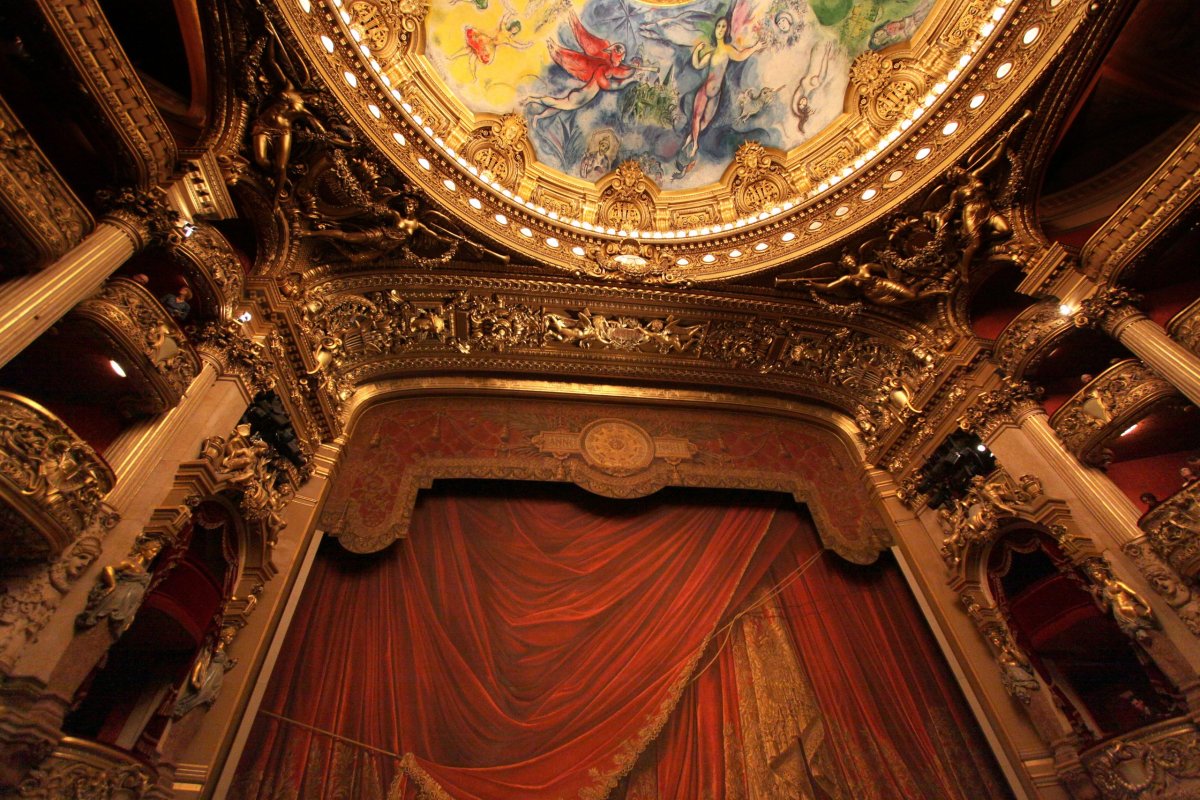 Opona opery Garnier