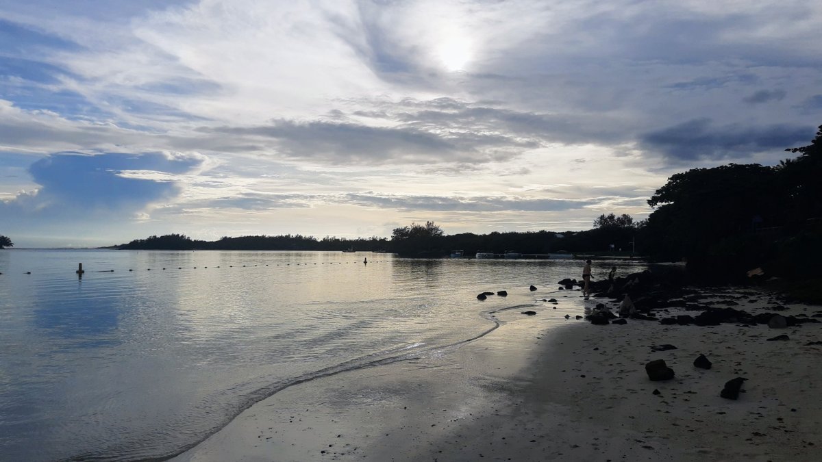 Podvečer v Blue Bay