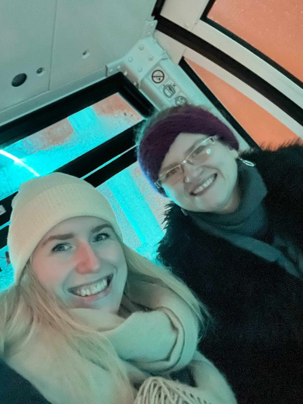 A výhled z ruského kola, v zimě tu není úplně nejtepleji. :D