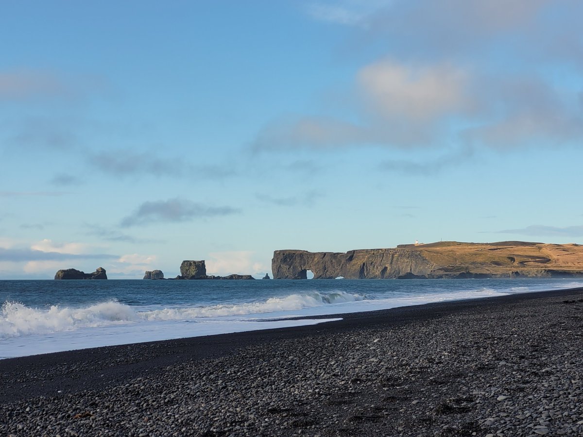 Výhled na Dyrhólaey