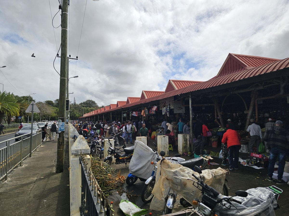 Tržnice v Central Flacq