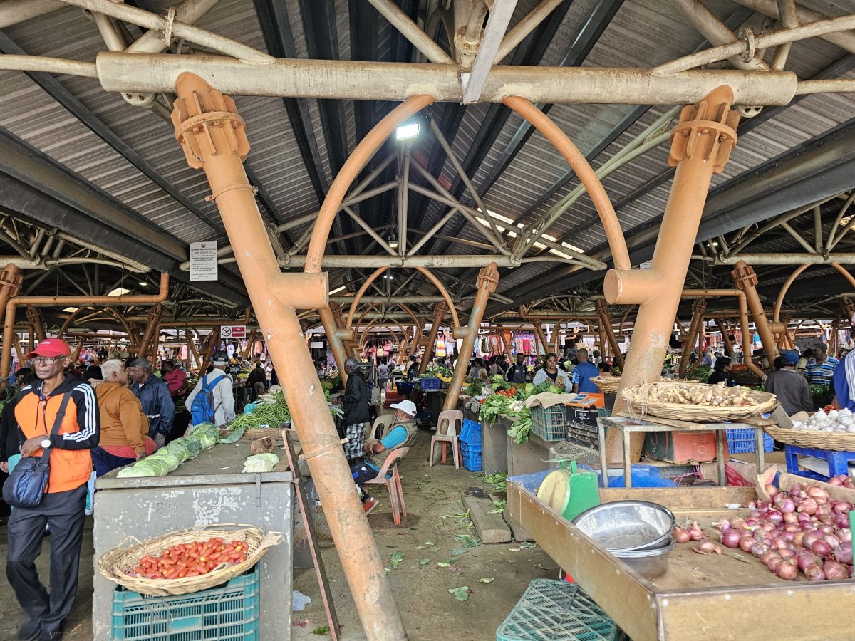 Tržnice v Central Flacq