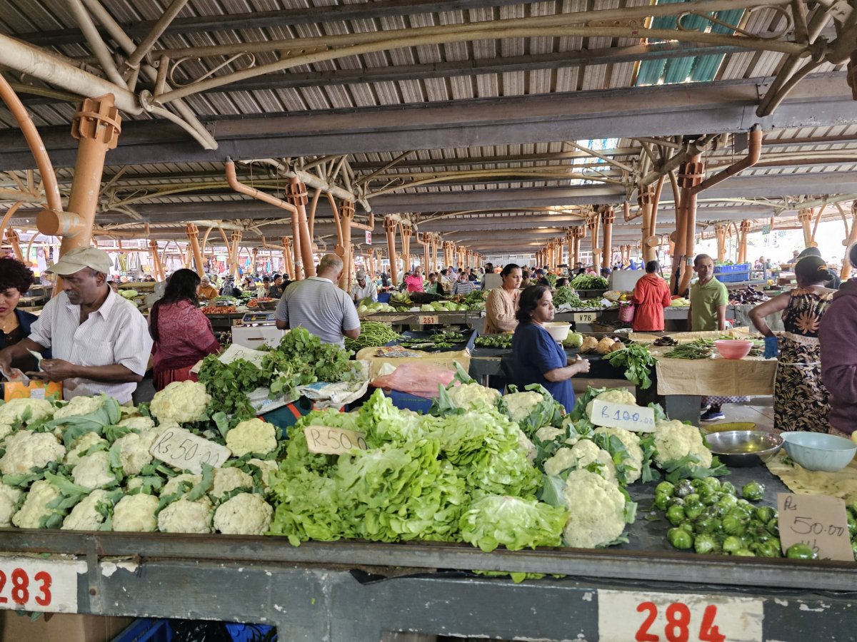 Tržnice v Central Flacq