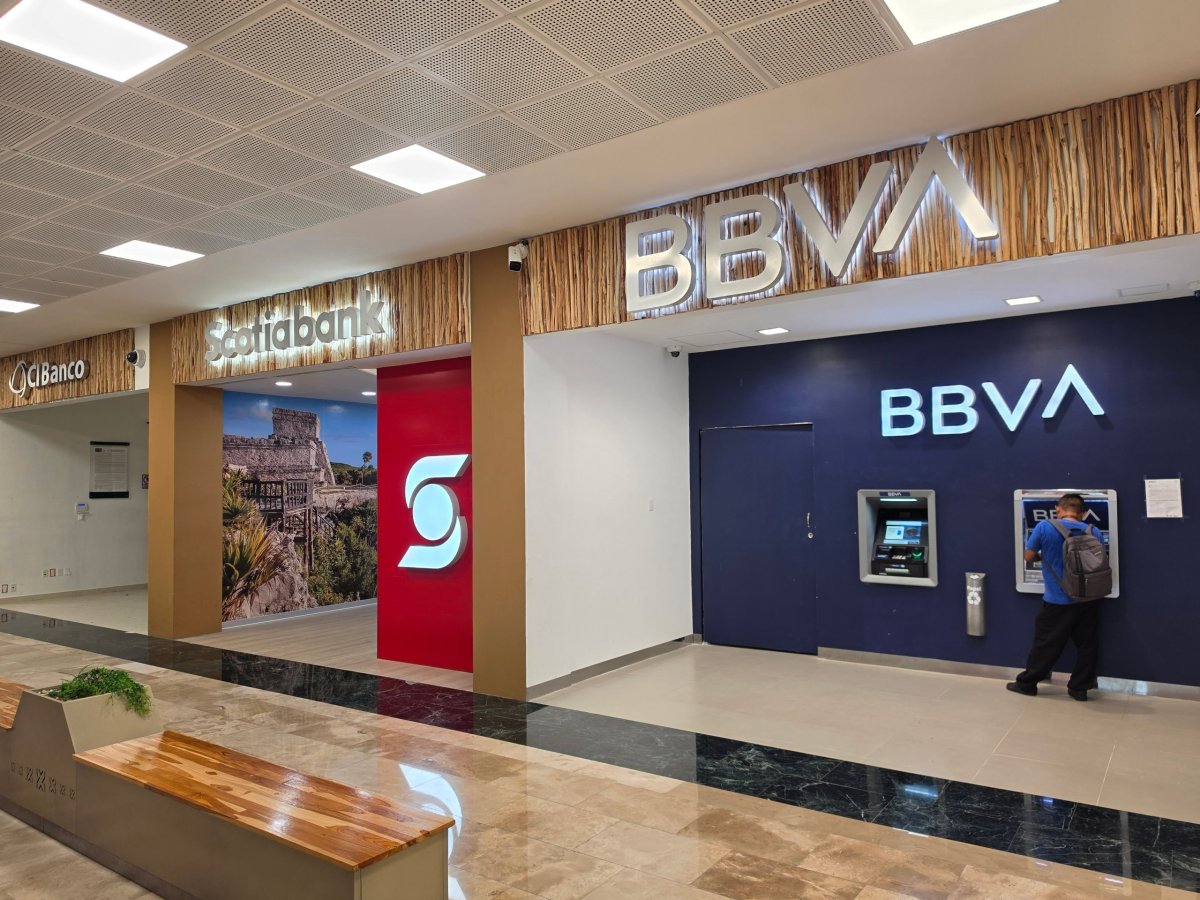 Bankomaty mexických bank