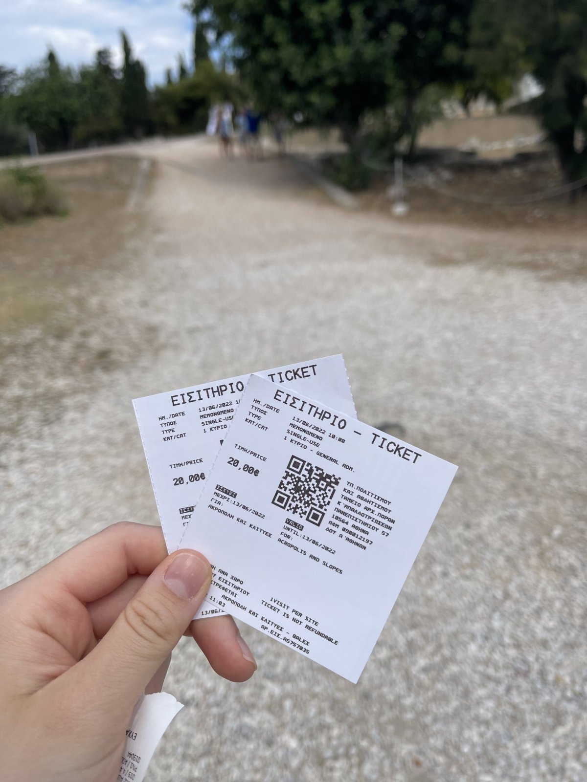 Lístky na Akropolis