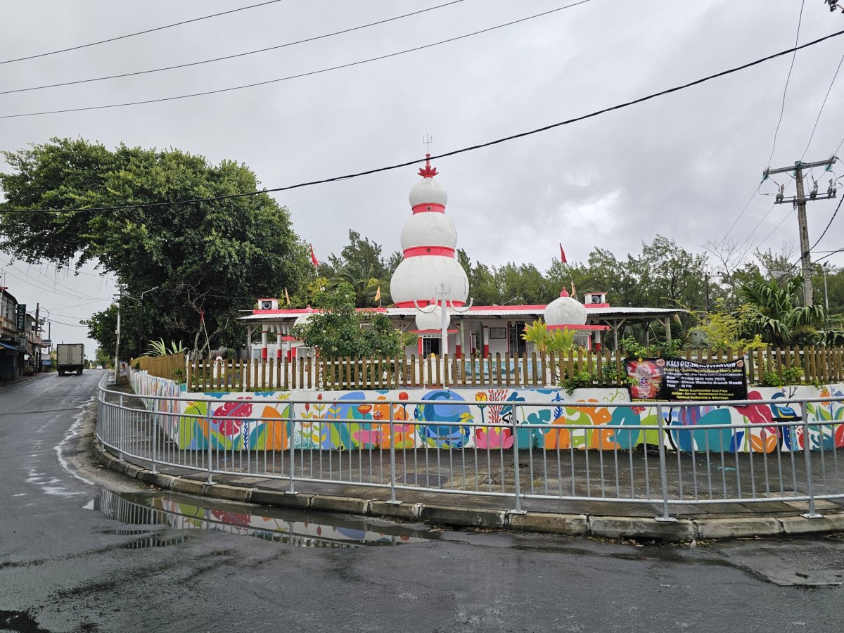 Hinduistický chrám v Quatre Cocos