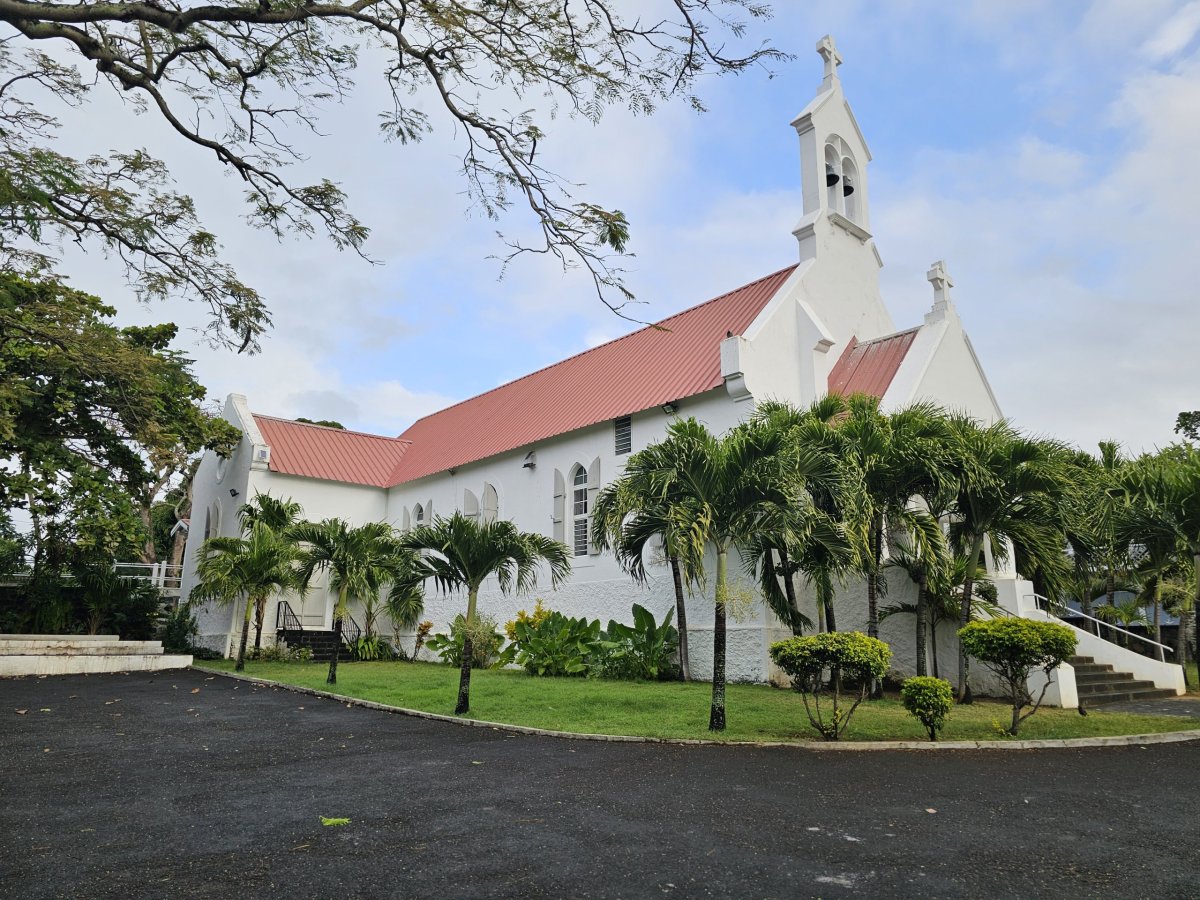 Kostel v Grand Gaube