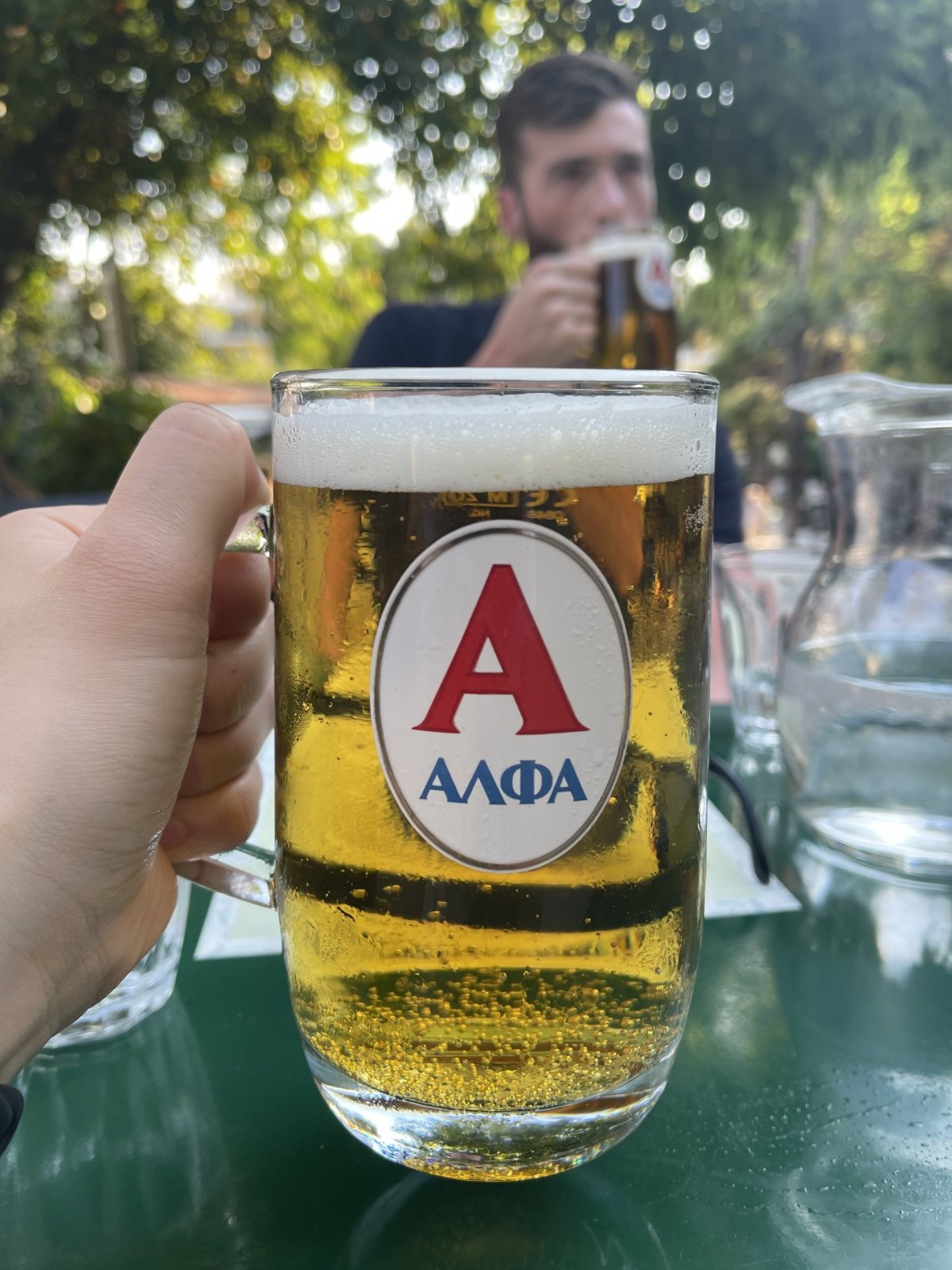 Řecké pivo Alfa 
