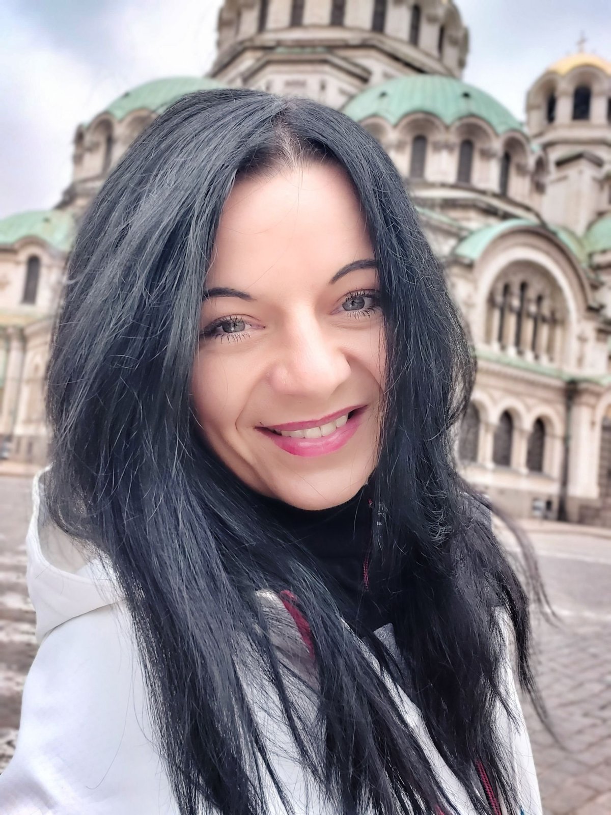 Katedrála sv. Alexandra Něvského - za mnou :D