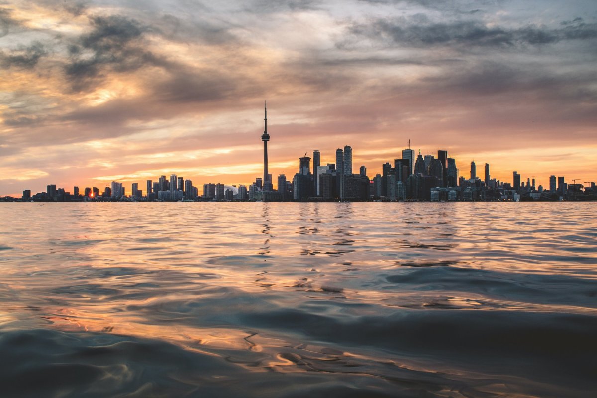 Panorama Lake Ontario a Toronto