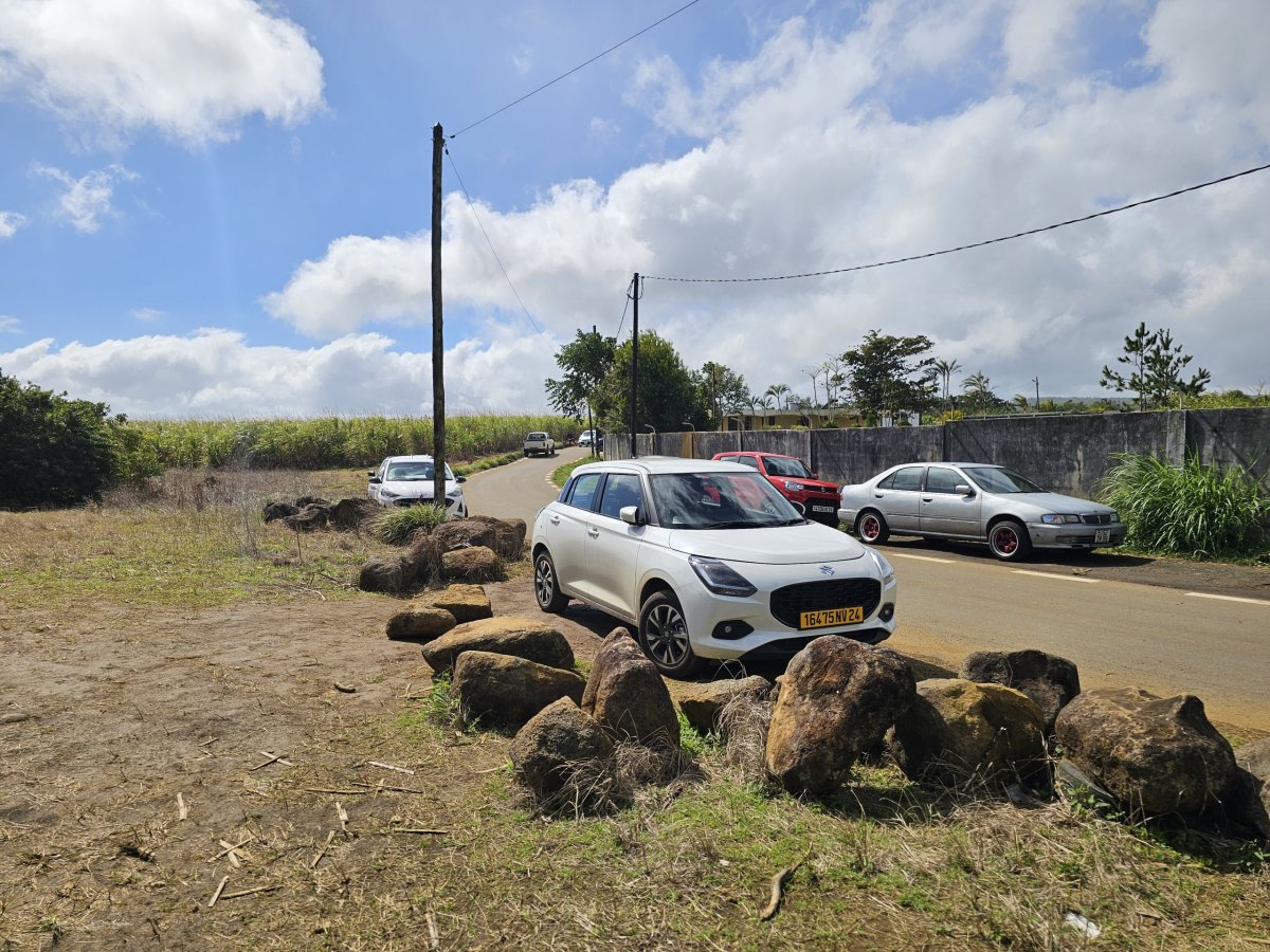 Parkování u 7 Cascades