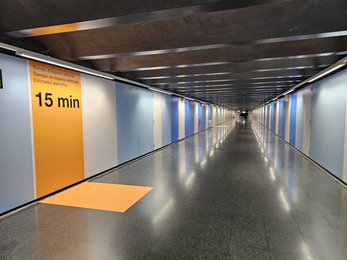 Čekací doba fronty na Funicular Montjuic