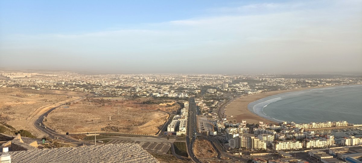Výhled na půlmilionový Agadir
