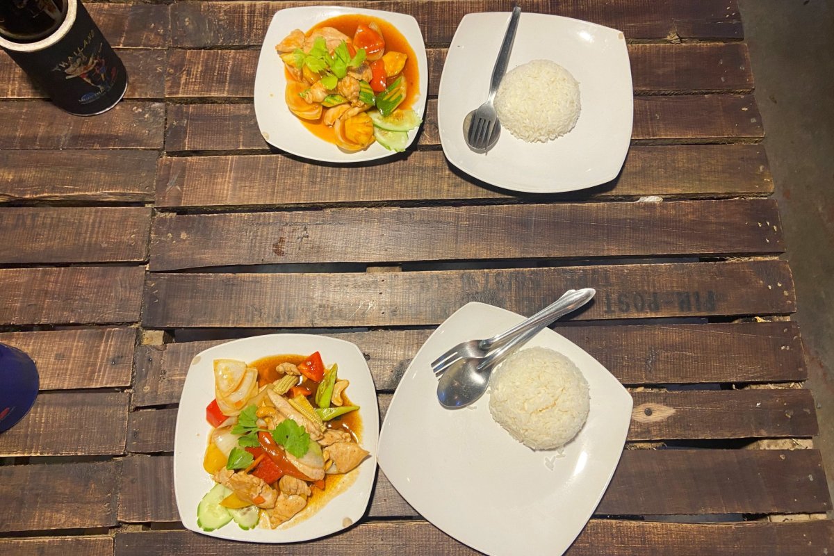 Véča v Tamarind Cuisine