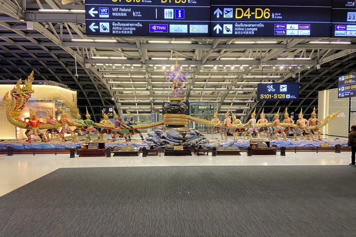 Suvarnabhumi odletová hala