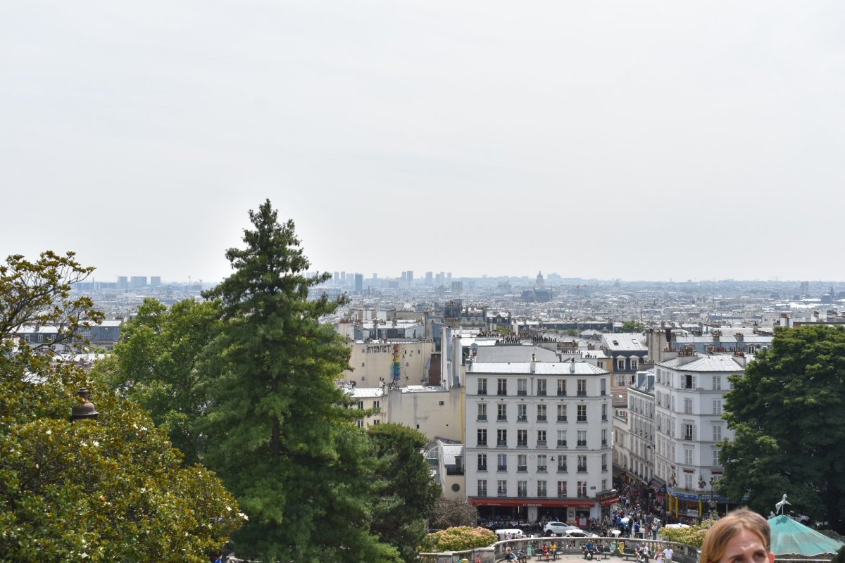 Výhled z Montmartru
