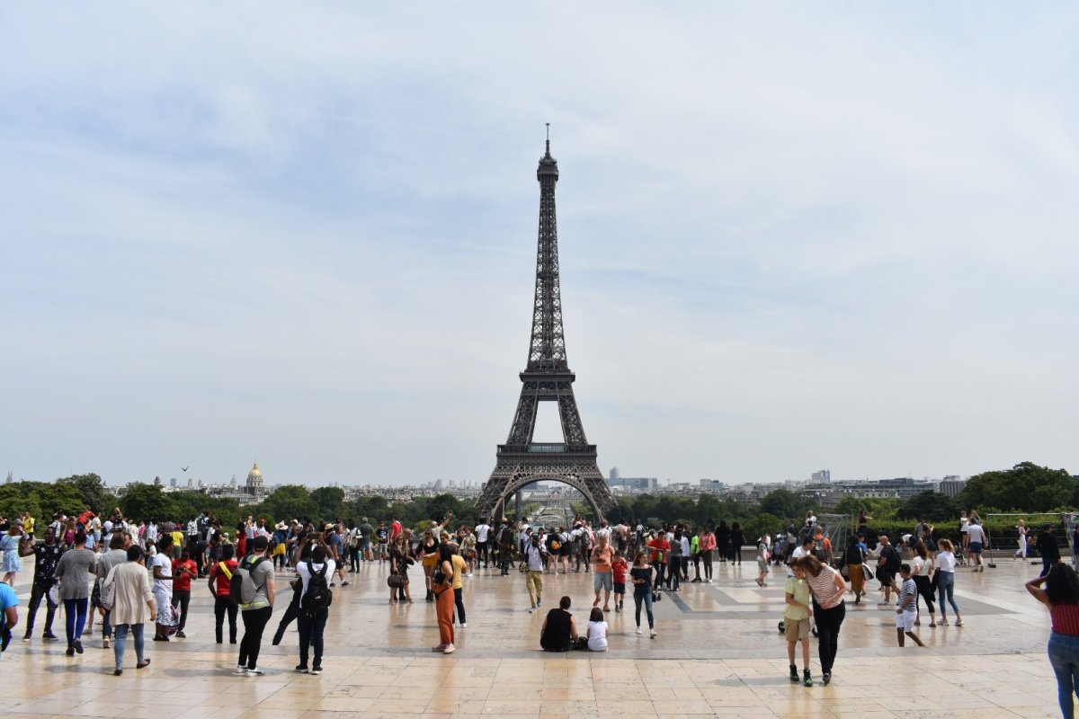 Výhled z Trocadéra