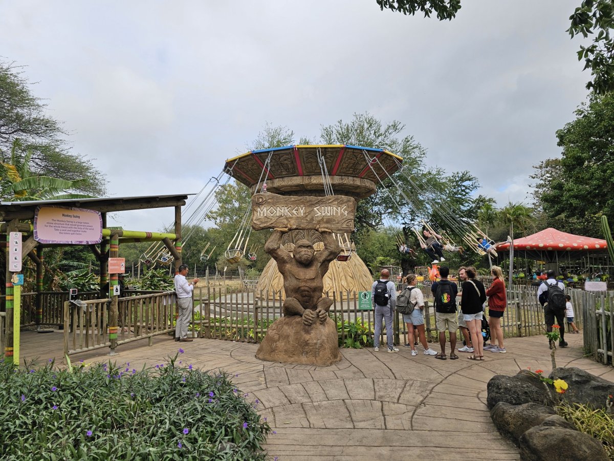 Část pro děti v zoo Casela