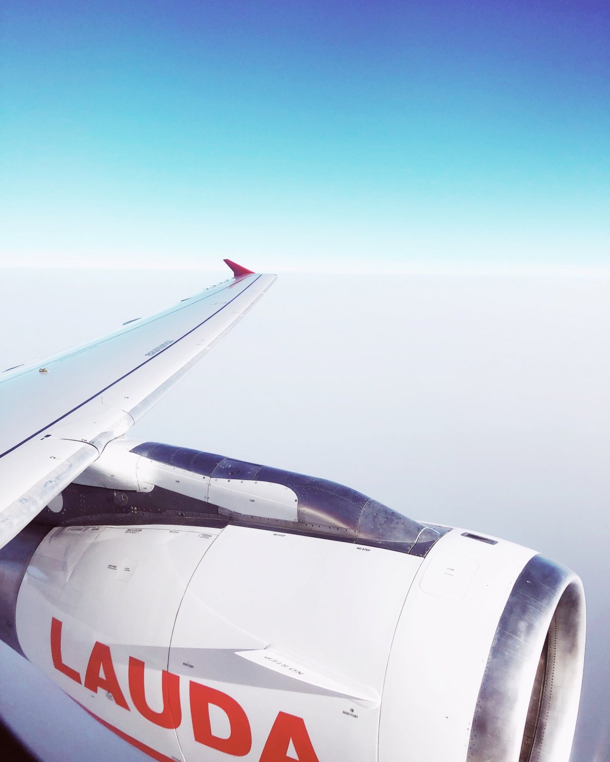 Křídlo aerolinií Lauda