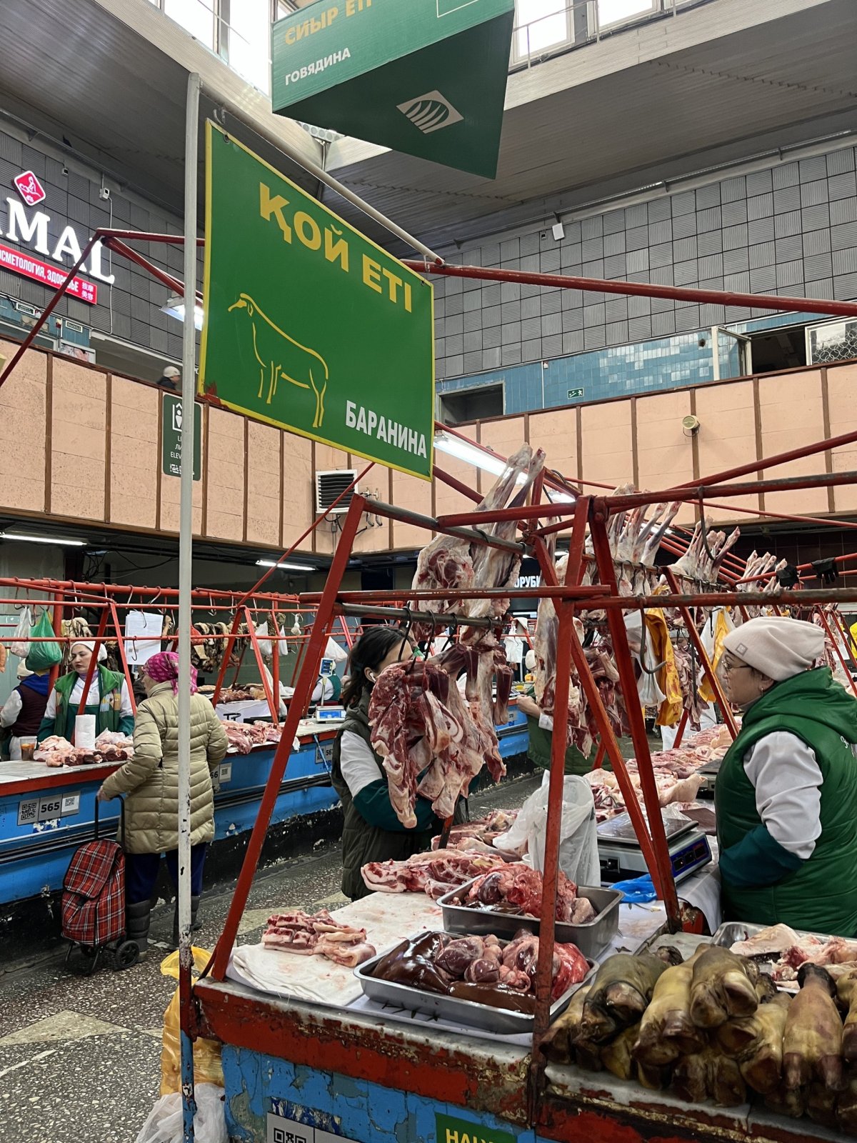 Koňské maso má svou vlastní sekci