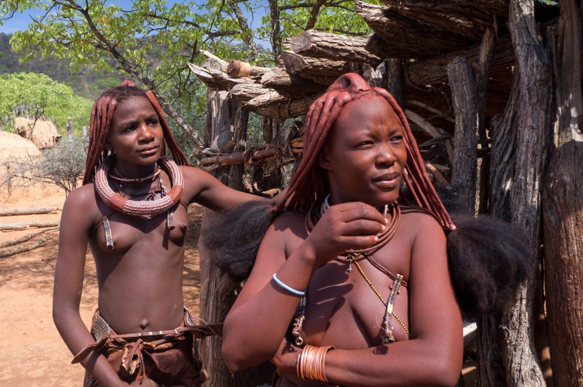 Ve vesnici kmene Himba
