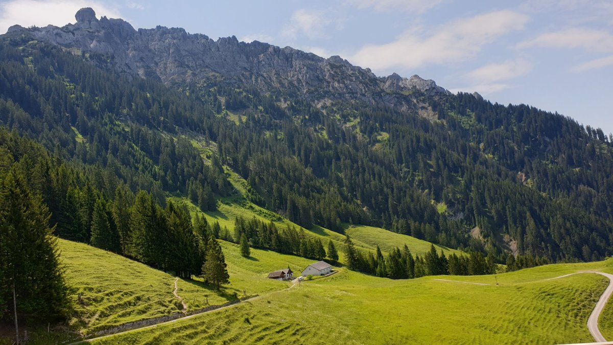 Od hospůdky Gafadurahütte