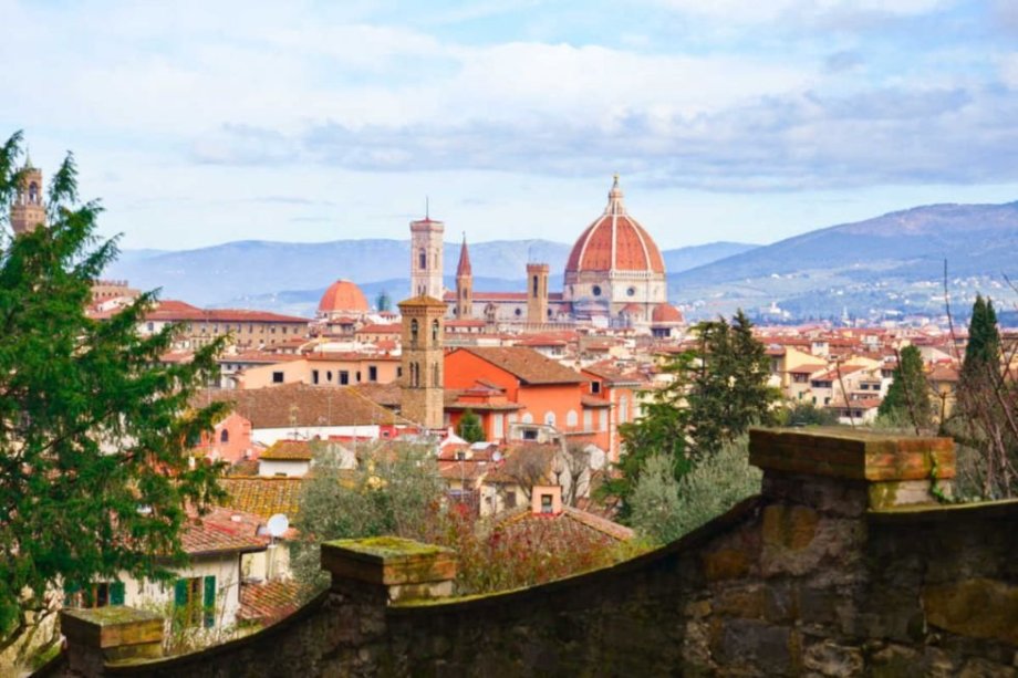 Výhled na Florencii je opravdu nádherný