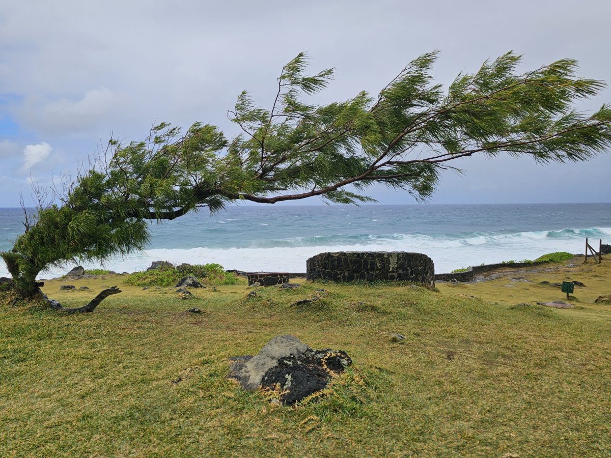 Útesy u Gris Gris Beach