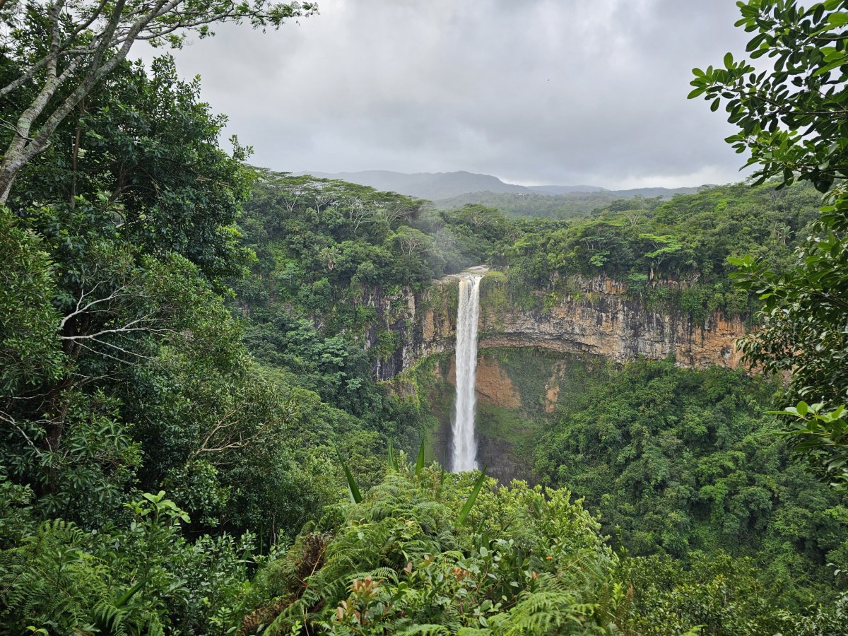 Vodopád Chamarel