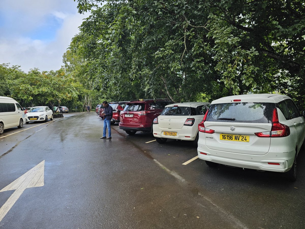 Parkoviště Chamarel