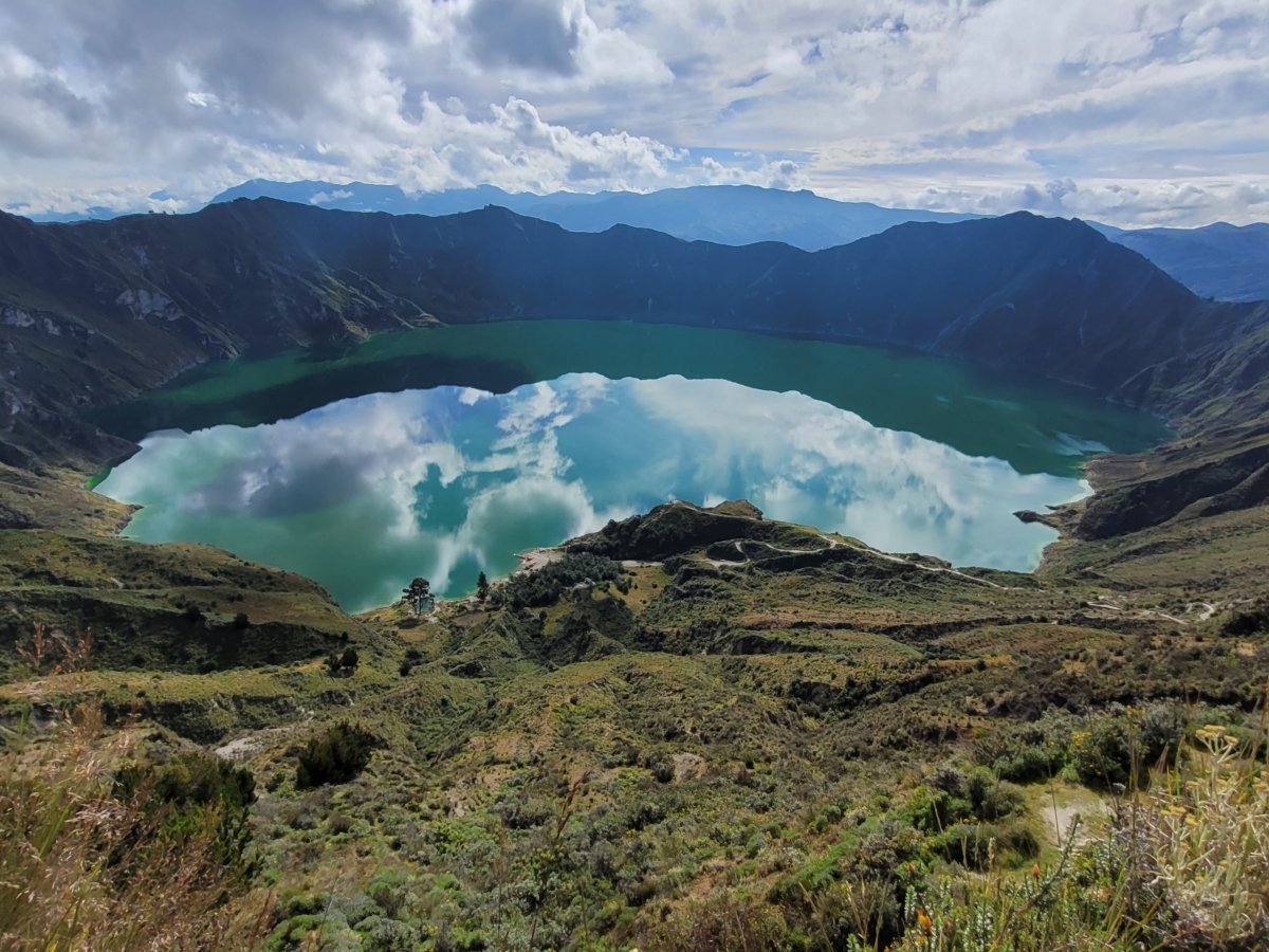 Celkový pohled na lagunu