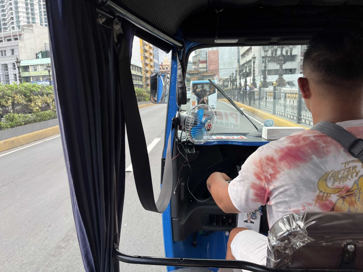Tuktukem po Manile