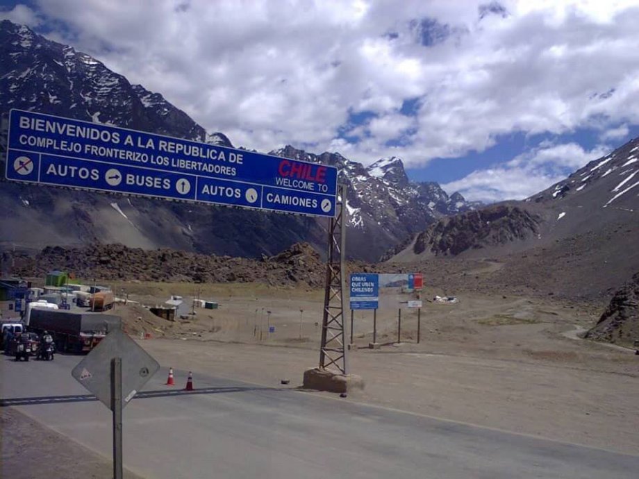 Hraniční přechod do Chile