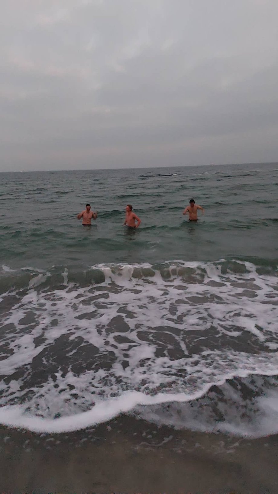 koupání v Černém moři