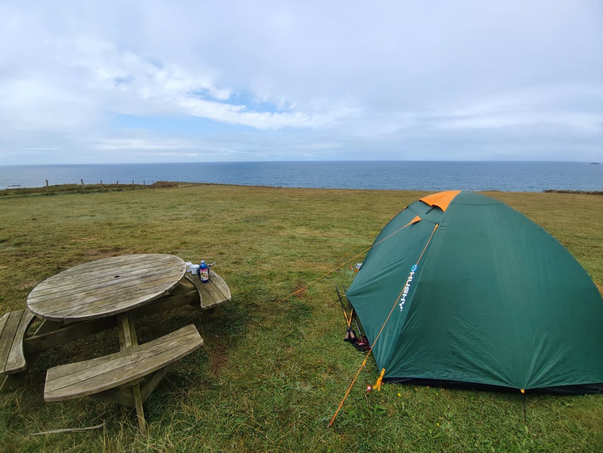 Slibovaný Cliff top view (ještě před deštěm)