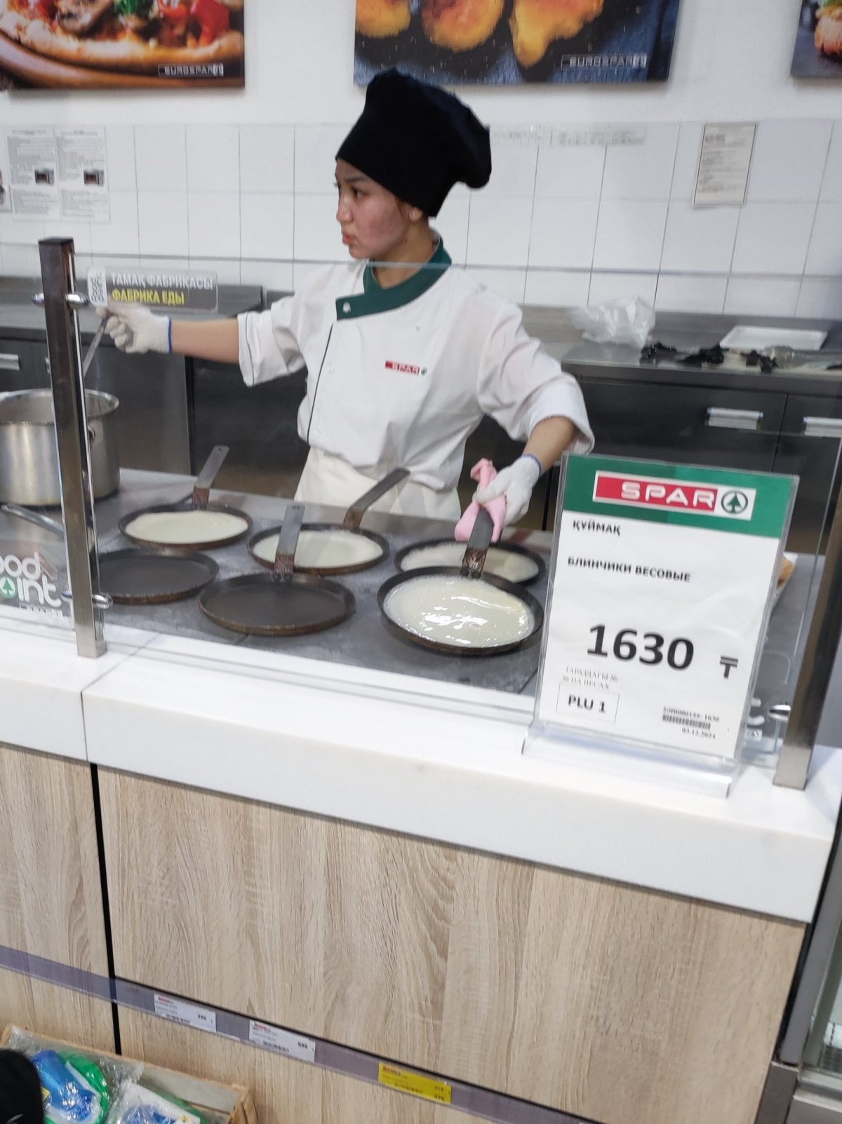 Čerstvé palačinky přímo v supermarketu