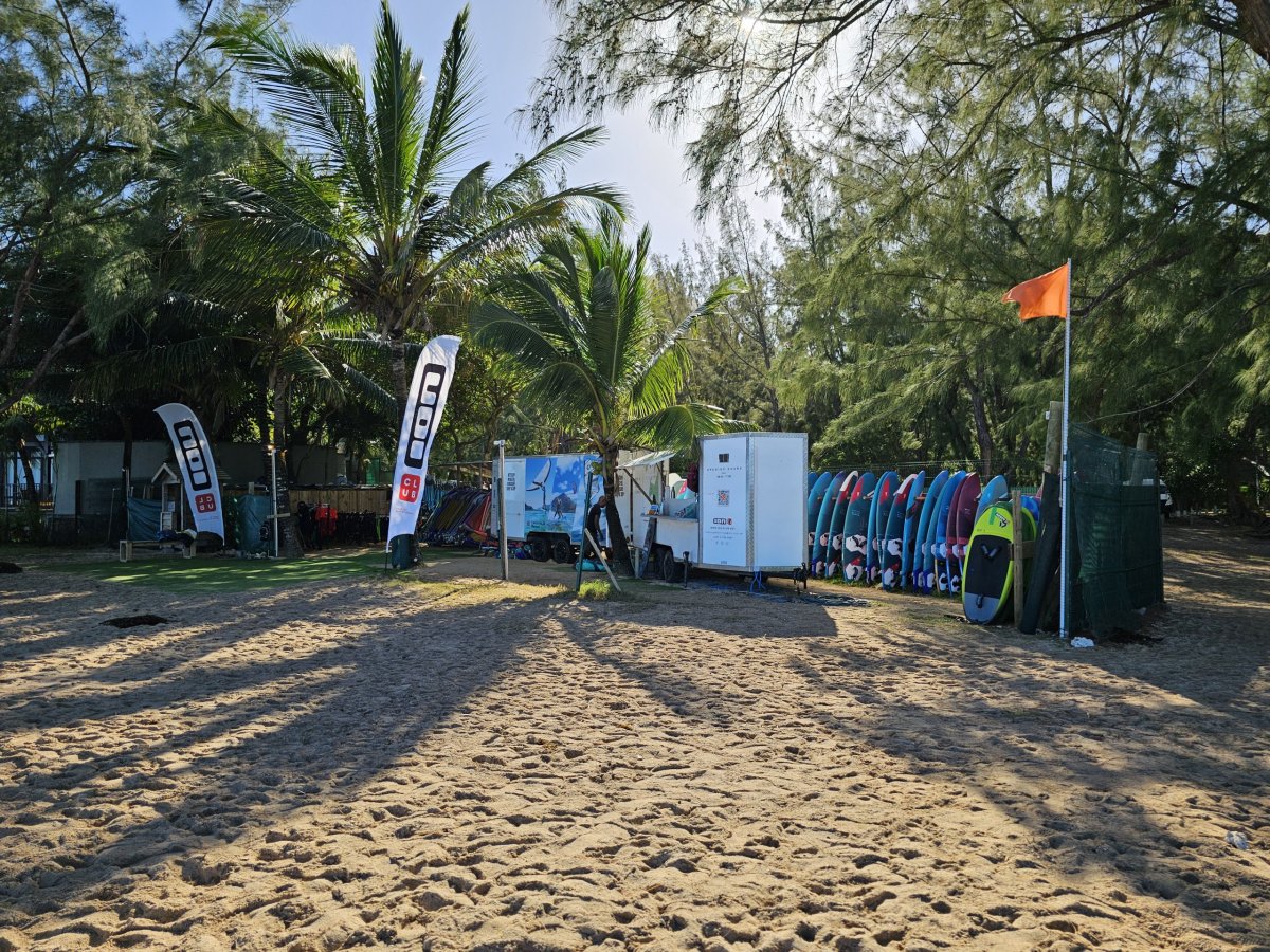 Kitesurfařská škola na Le Morne Beach