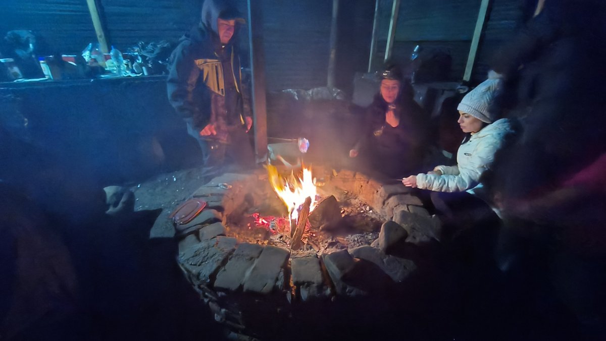 Po příchodu z večerní túry