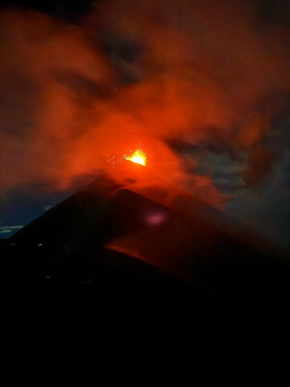 Večer viditelná 1 erupce