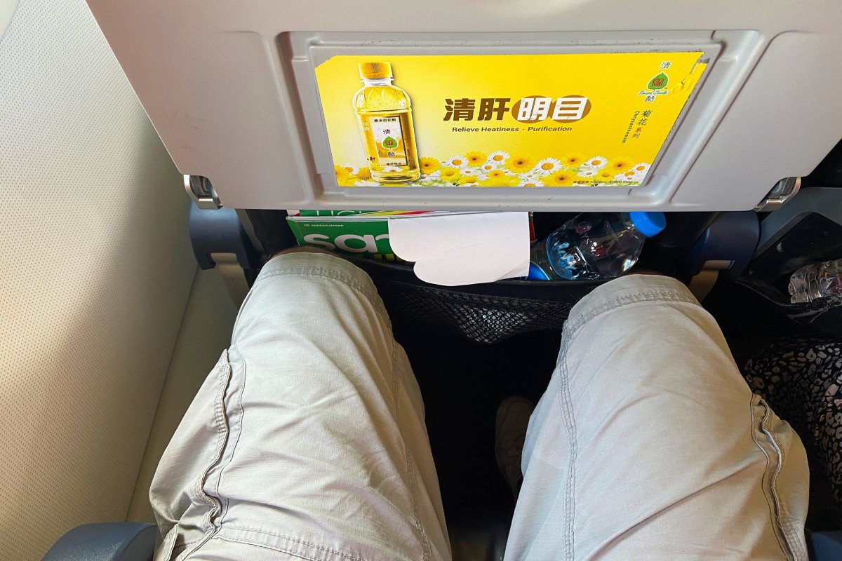 Místo v Air Asia, nic moc😄